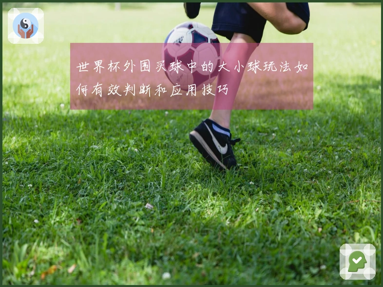 世界杯外围买球中的大小球玩法如何有效判断和应用技巧