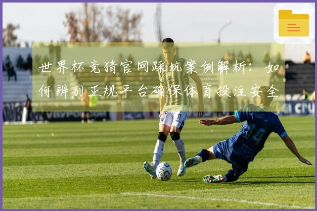 世界杯竞猜官网踩坑案例解析：如何辨别正规平台确保体育投注安全